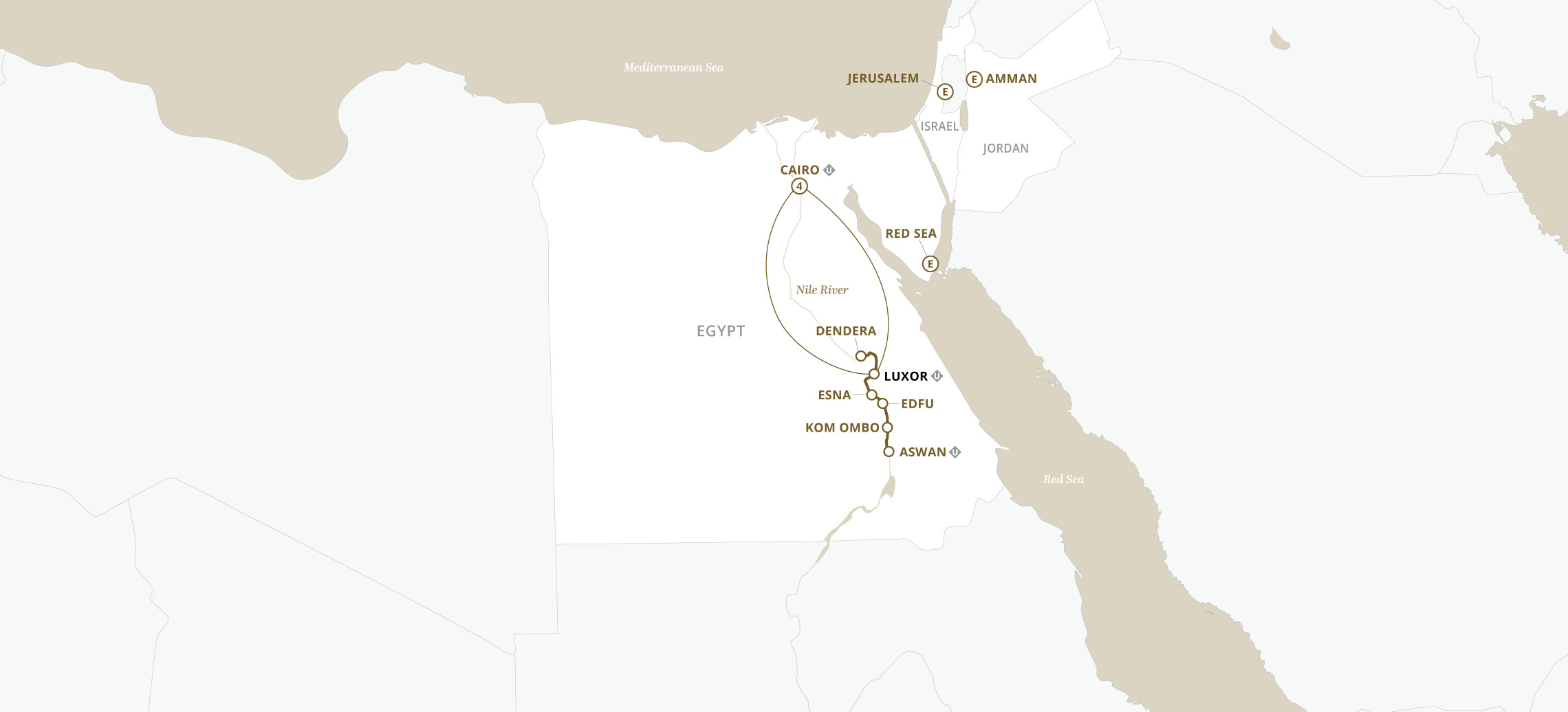 12 Day Uniworld River Cruise from Cairo to Cairo 2025 - 