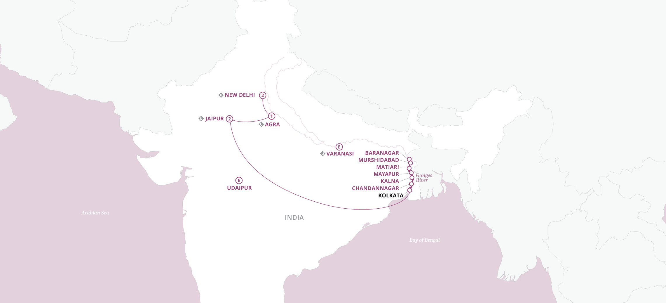 <span>13 Day Uniworld River Cruise from New Delhi to Kolkata 2024</span>