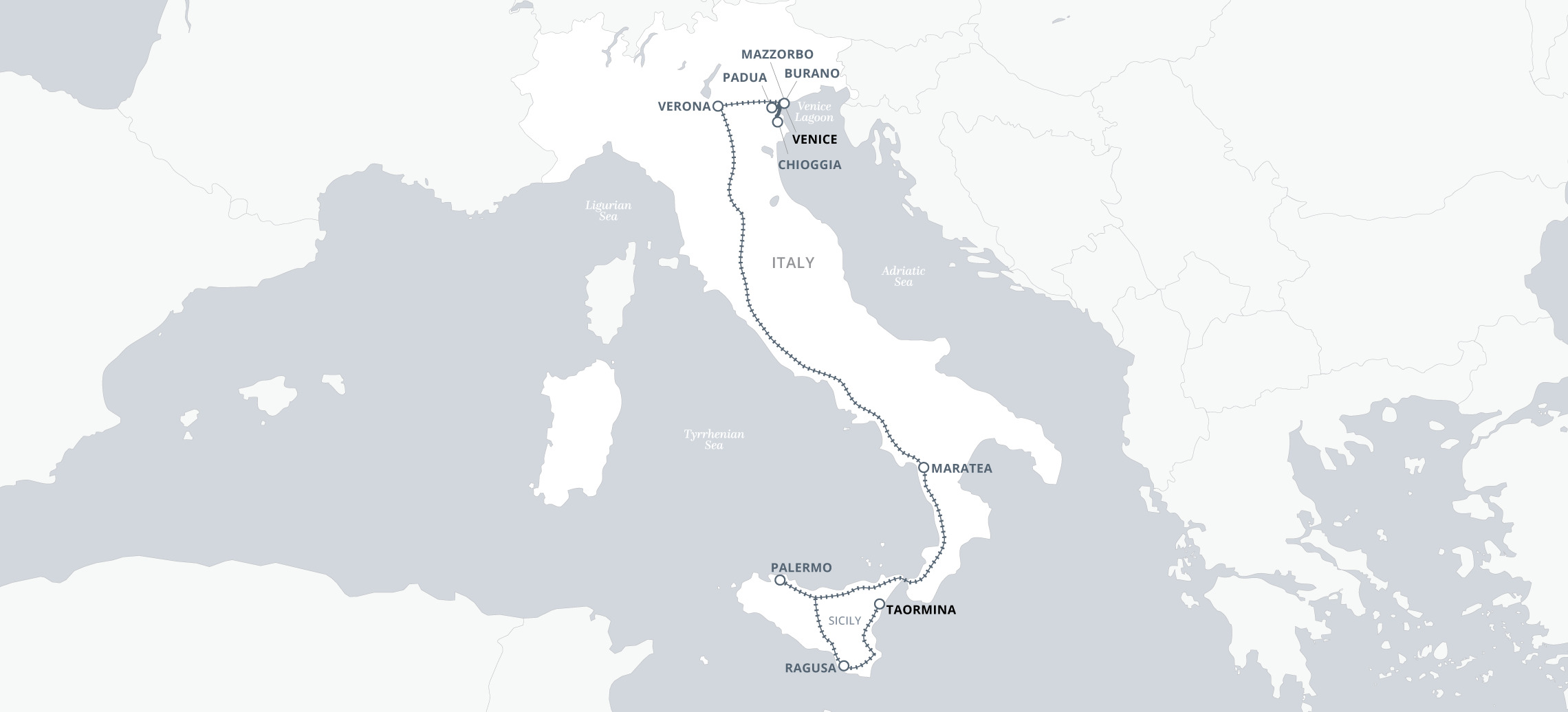 13 Day Uniworld River Cruise from Taormina to Venice 2027 - 