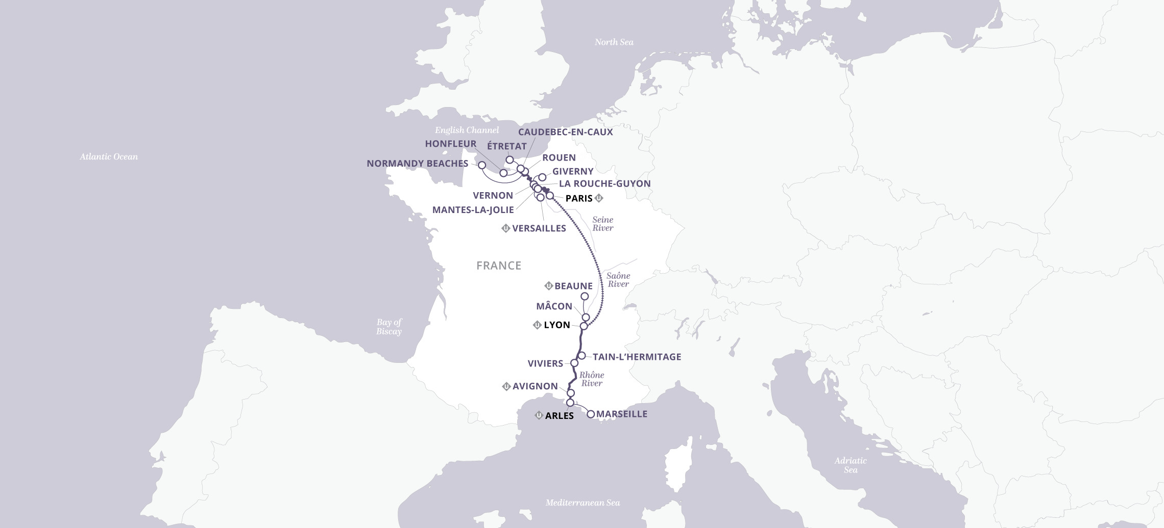<span>15 Day Uniworld River Cruise from Arles to Paris 2025</span>