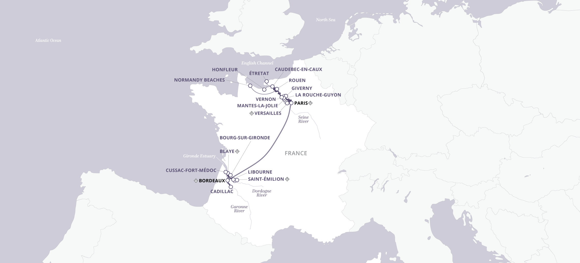 15 Day Uniworld River Cruise from Bordeaux to Paris 2026 - 