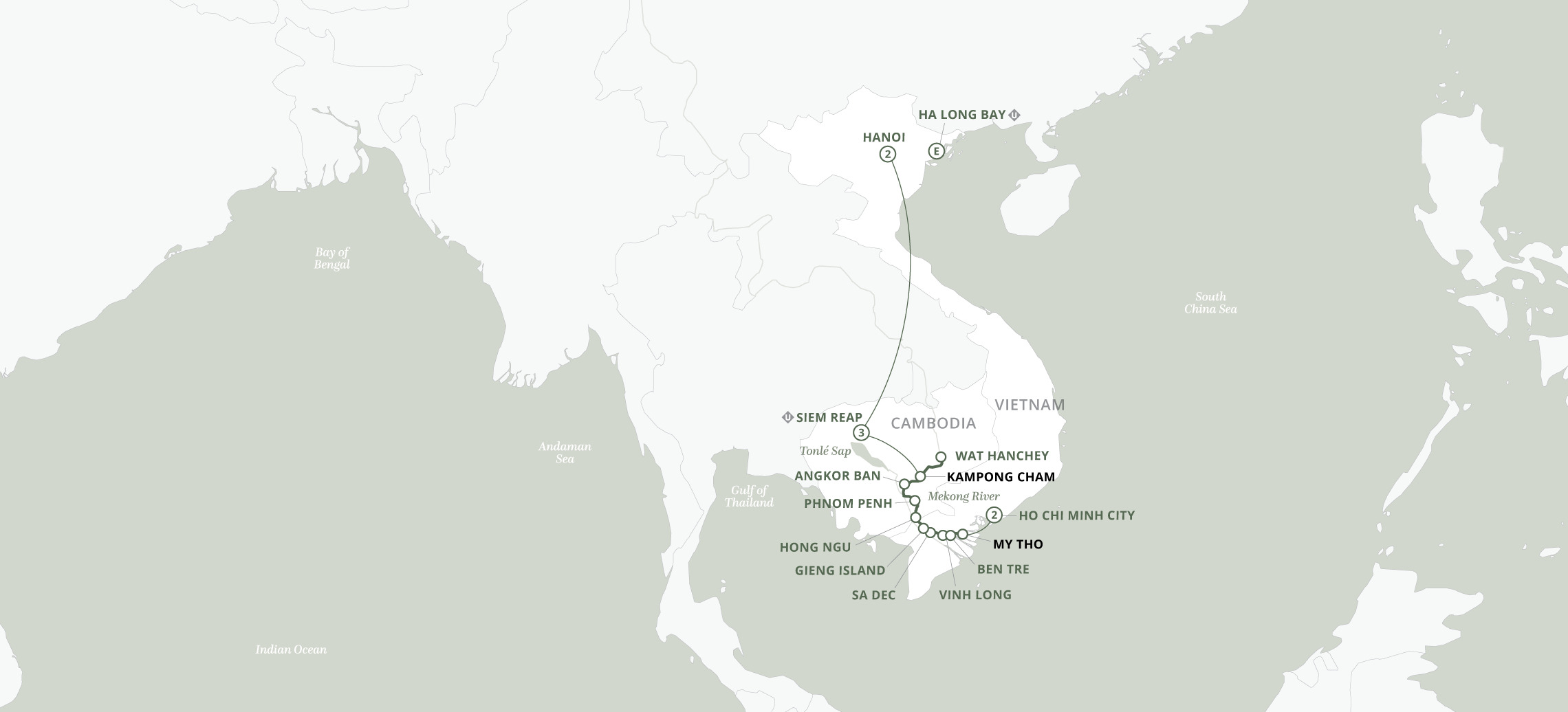 15 Day Uniworld River Cruise from Hanoi to Ho Chi Minh City 2025 - 