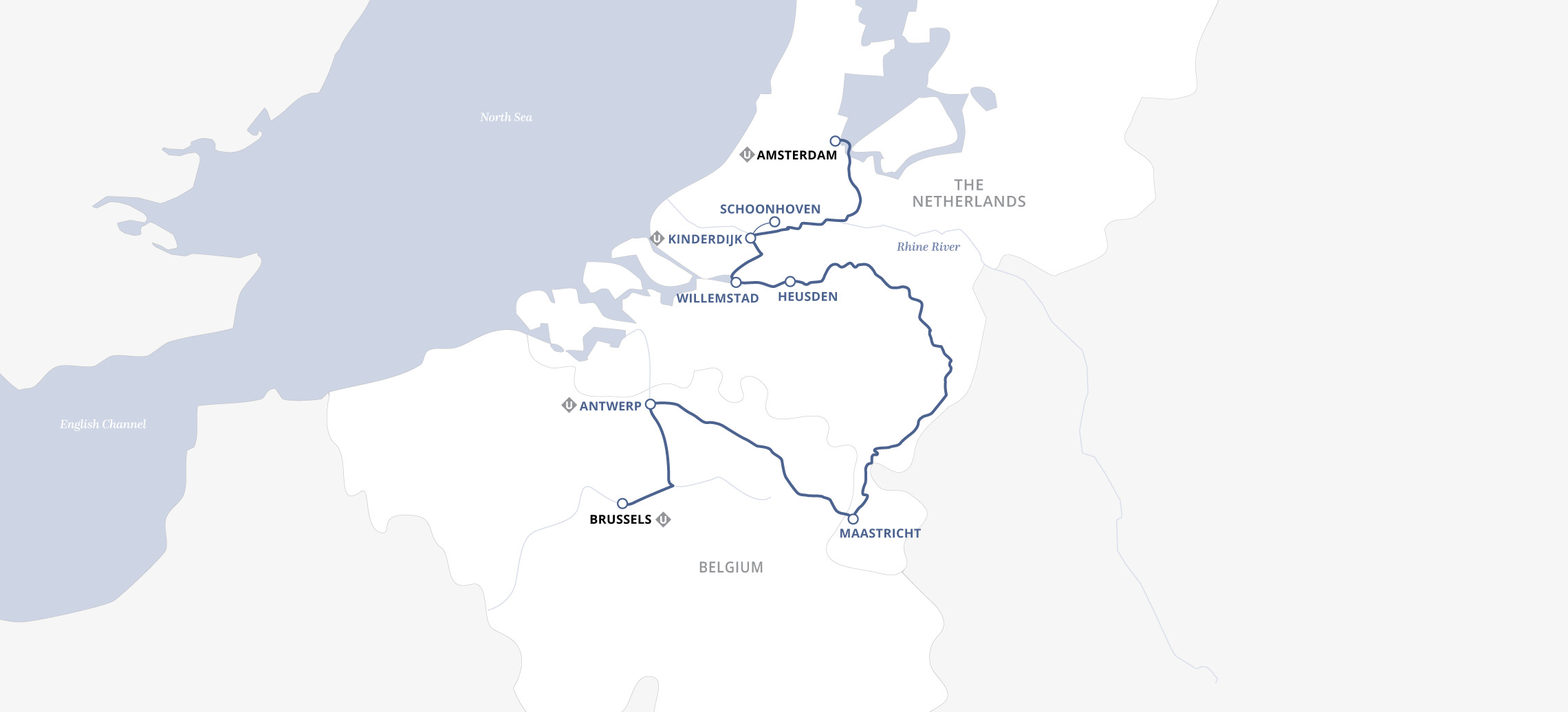 8 Day Uniworld River Cruise from Amsterdam to Brussels 2026 - 