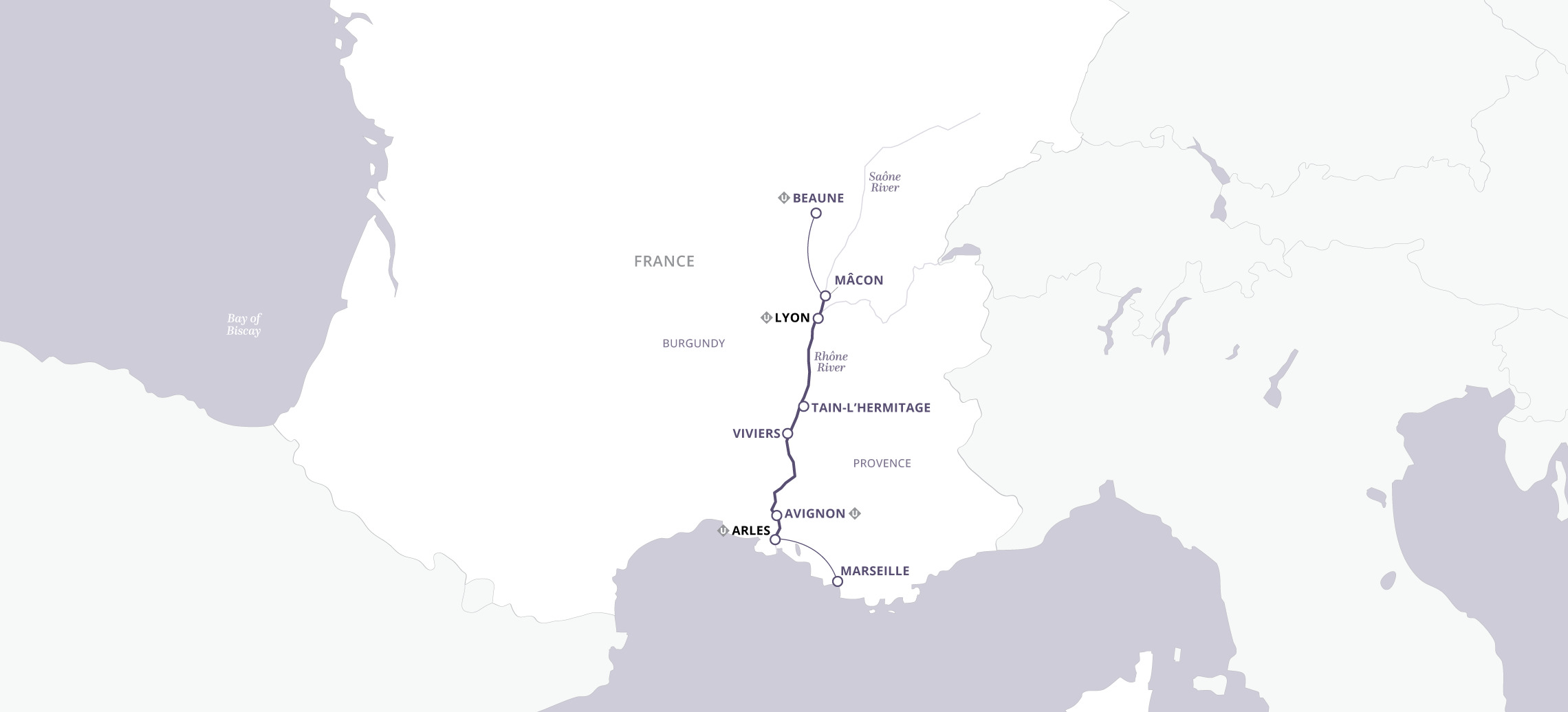 <span>8 Day Uniworld River Cruise from Arles to Lyon 2024</span>