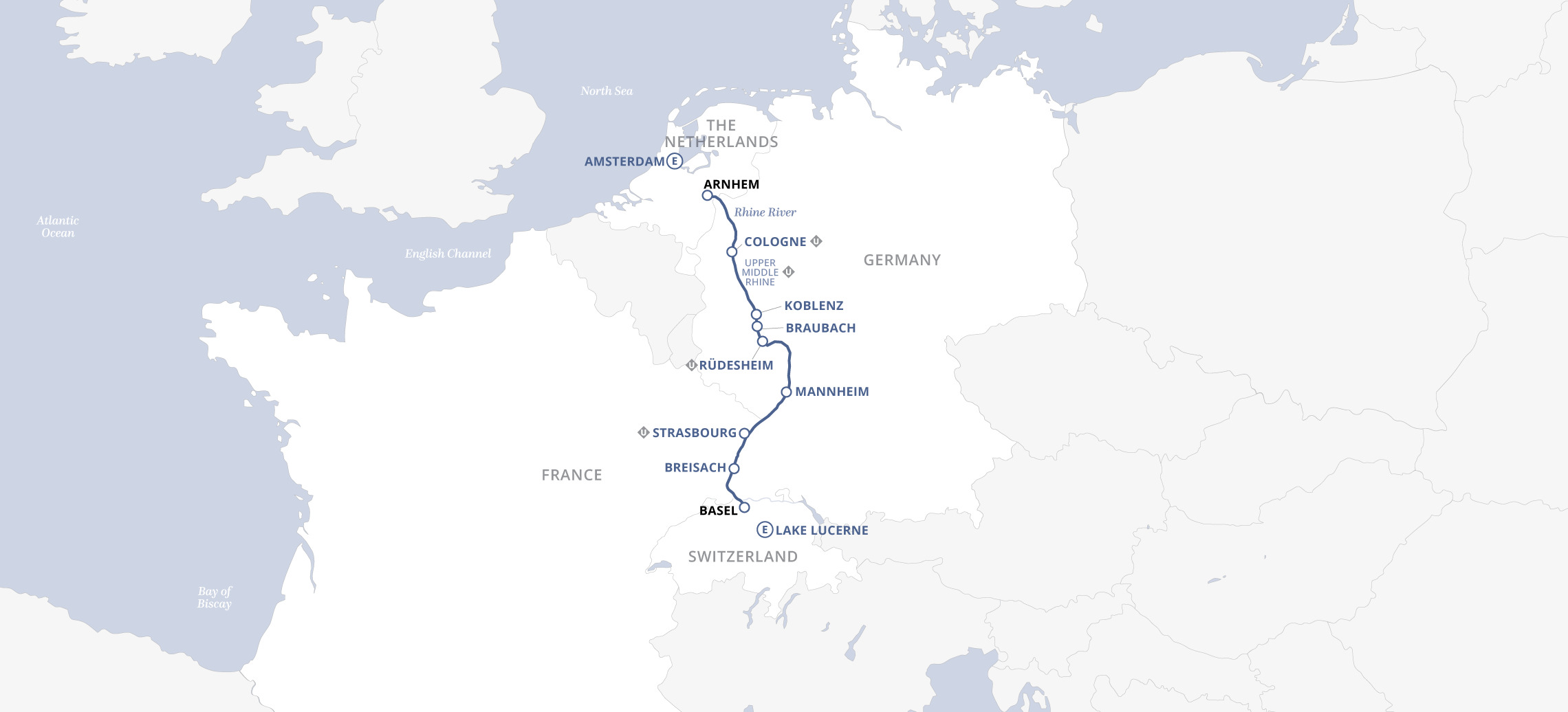8 Day Uniworld River Cruise from Arnhem to Basel 2027 - 
