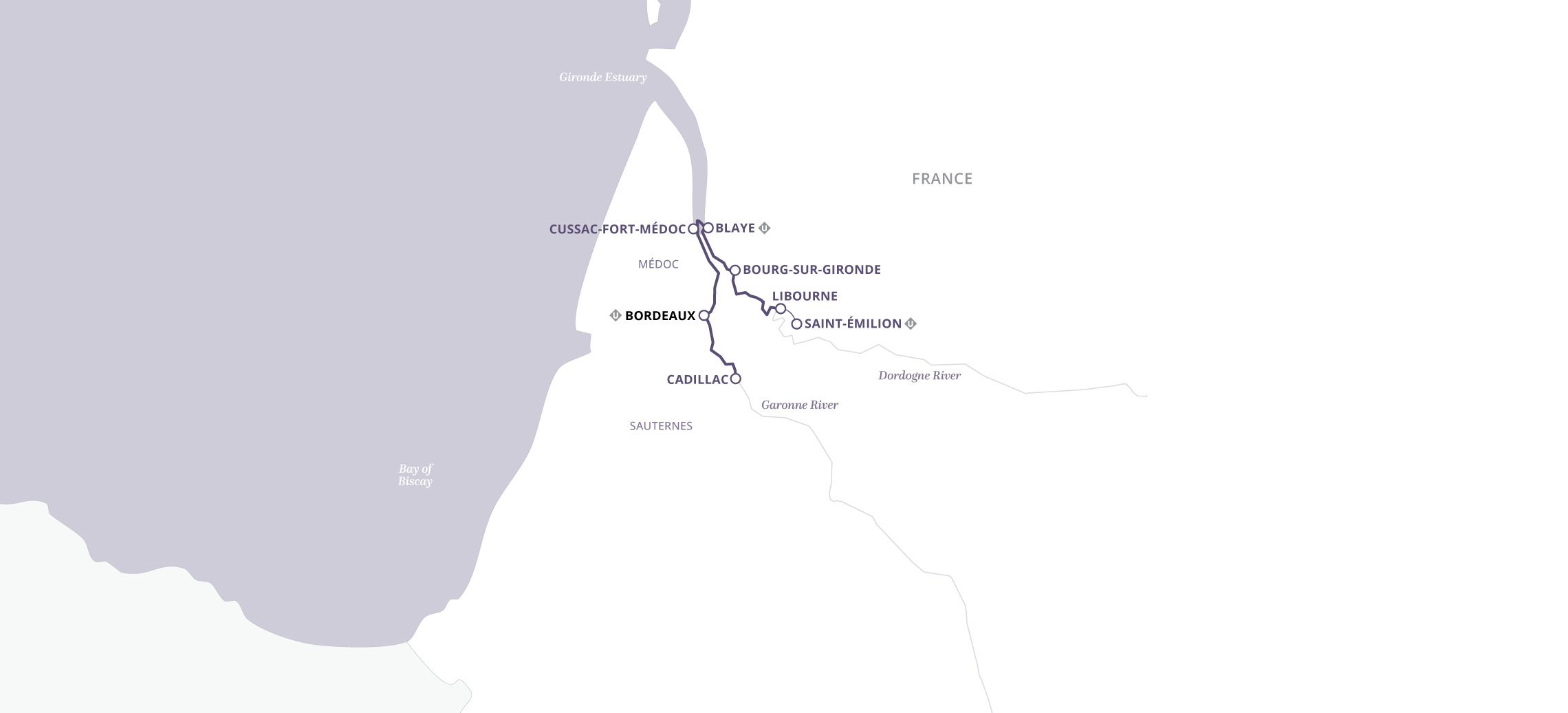 <span>8 Day Uniworld River Cruise from Bordeaux to Bordeaux 2024</span>