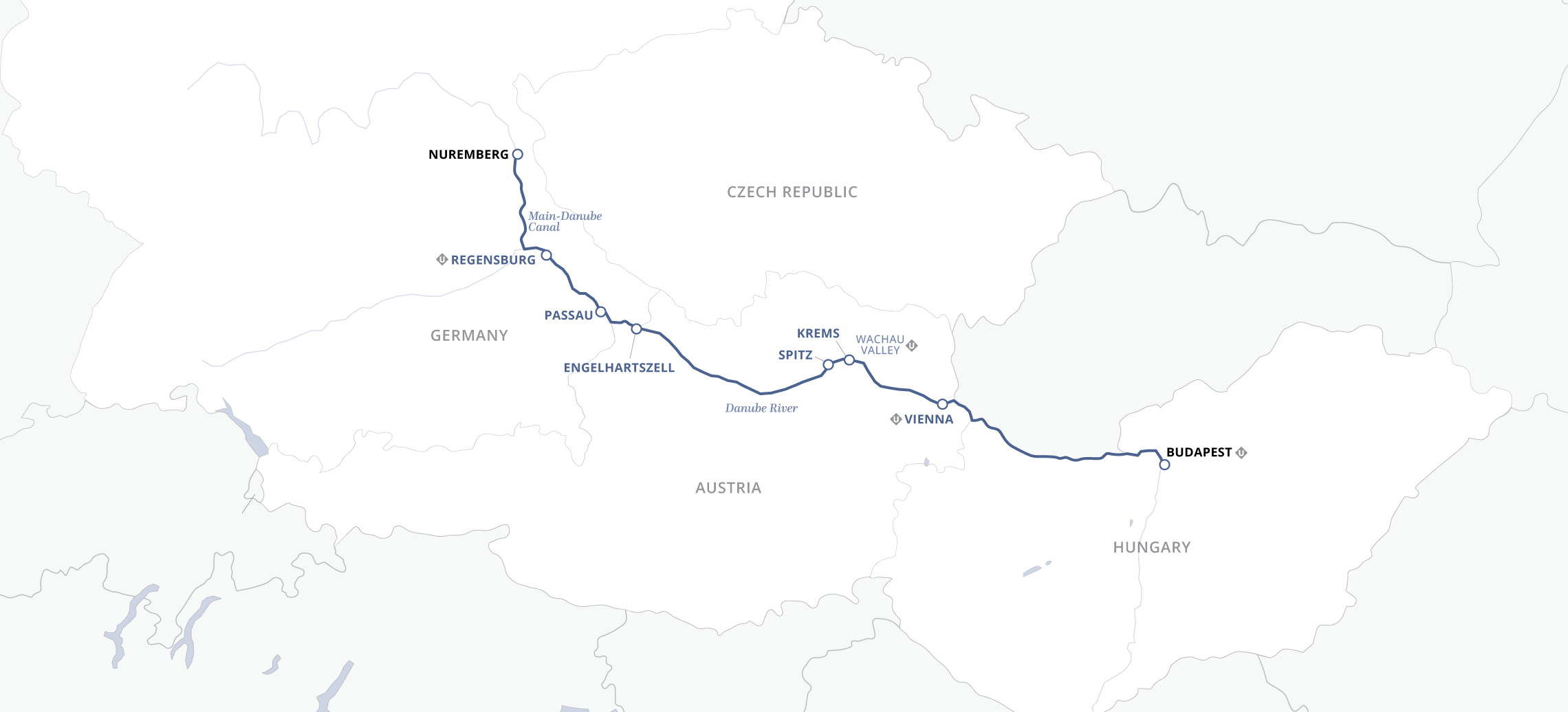 <span>8 Day Uniworld River Cruise from Budapest to Nuremberg 2024</span>