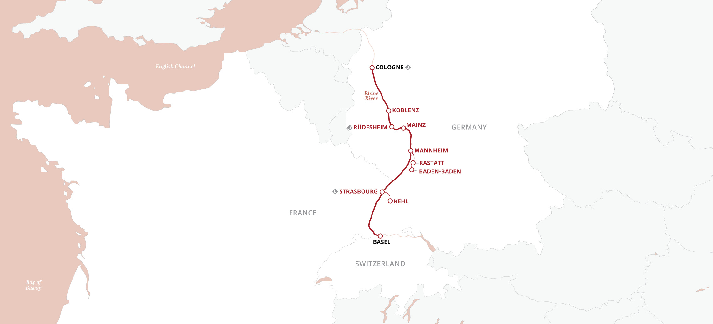 <span>8 Day Uniworld River Cruise from Cologne to Basel 2025</span>