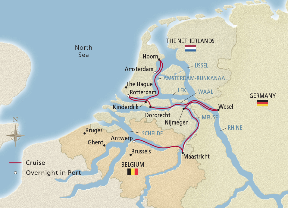 <span>10 Day Viking River Cruise from Amsterdam to Antwerp 2024</span>
