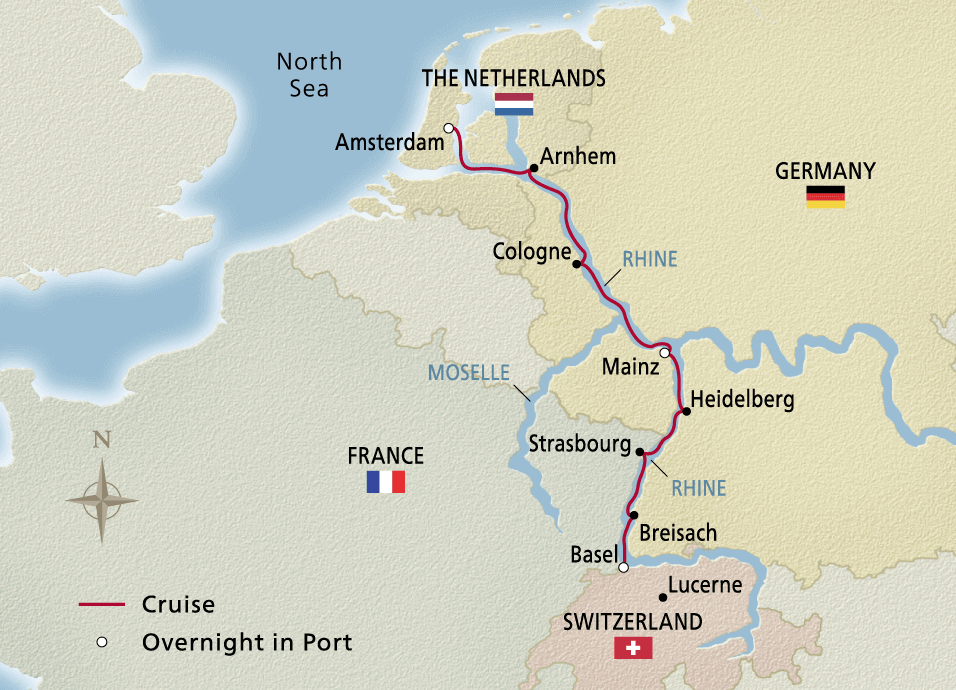 <span>10 Day Viking River Cruise from Basel to Amsterdam 2024</span>