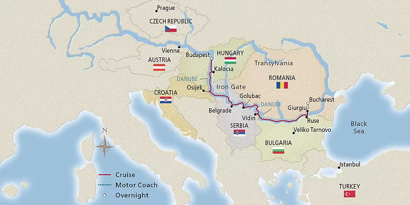 11 Day Viking River Cruise from Bucharest to Budapest 2027 - 