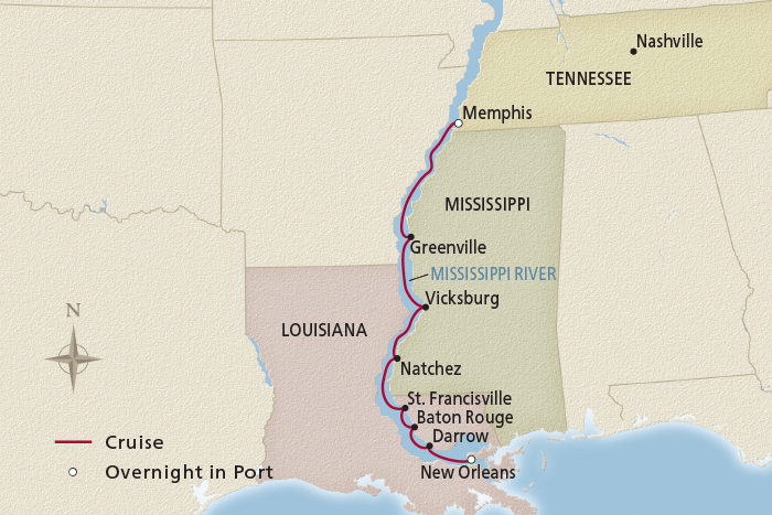 11 Day Viking River Cruise from New Orleans to Memphis 2026 - 