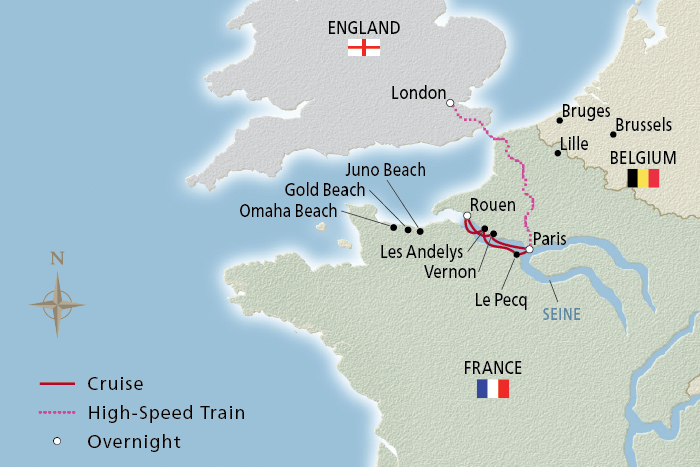 <span>12 Day Viking River Cruise from London to Paris 2024</span>