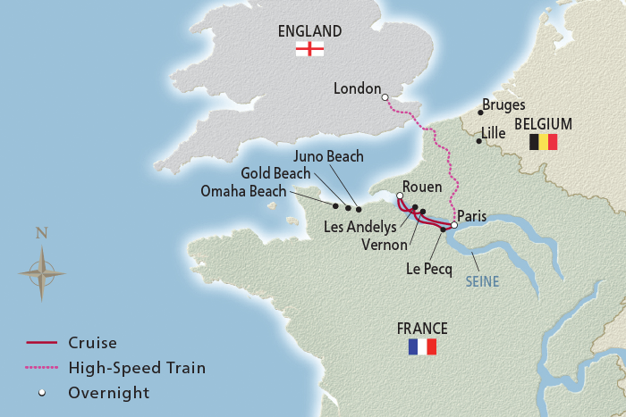 <span>12 Day Viking River Cruise from London to Paris 2025</span>