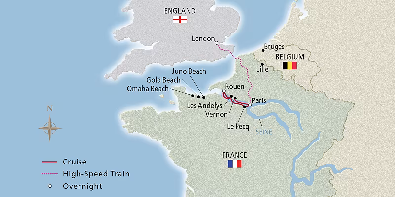 12 Day Viking River Cruise from London to Paris 2027 - 