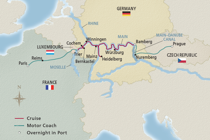 12 Day Viking River Cruise from Paris to Prague 2027 - 