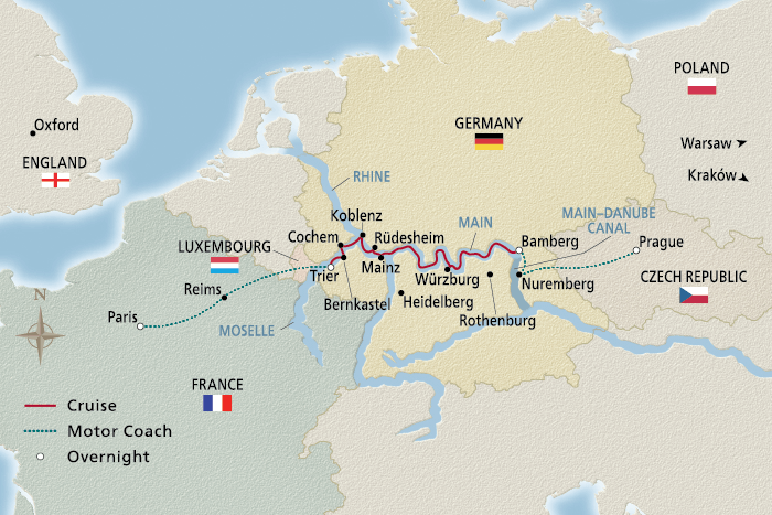 12 Day Viking River Cruise from Paris to Prague 2028 - 