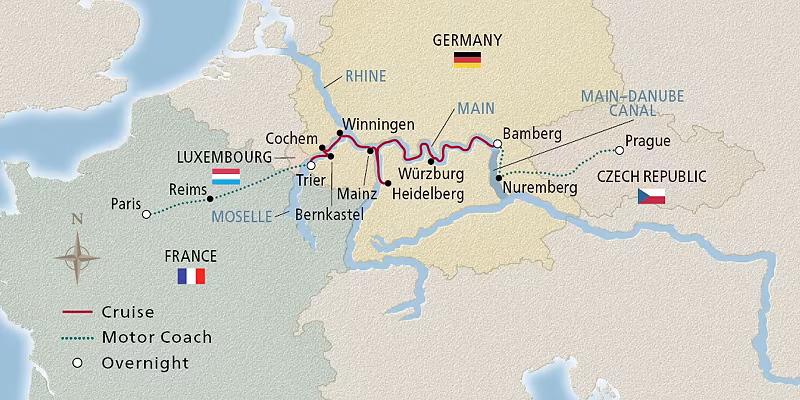12 Day Viking River Cruise from Prague to Paris 2027 - 