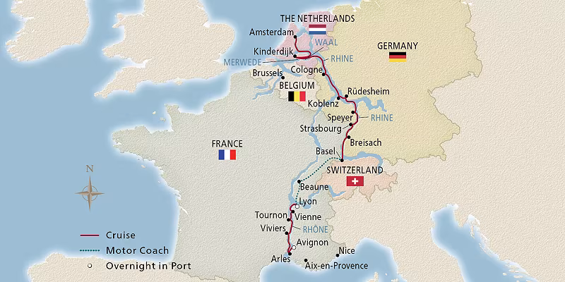 15 Day Viking River Cruise from Amsterdam to Avignon 2027 - 