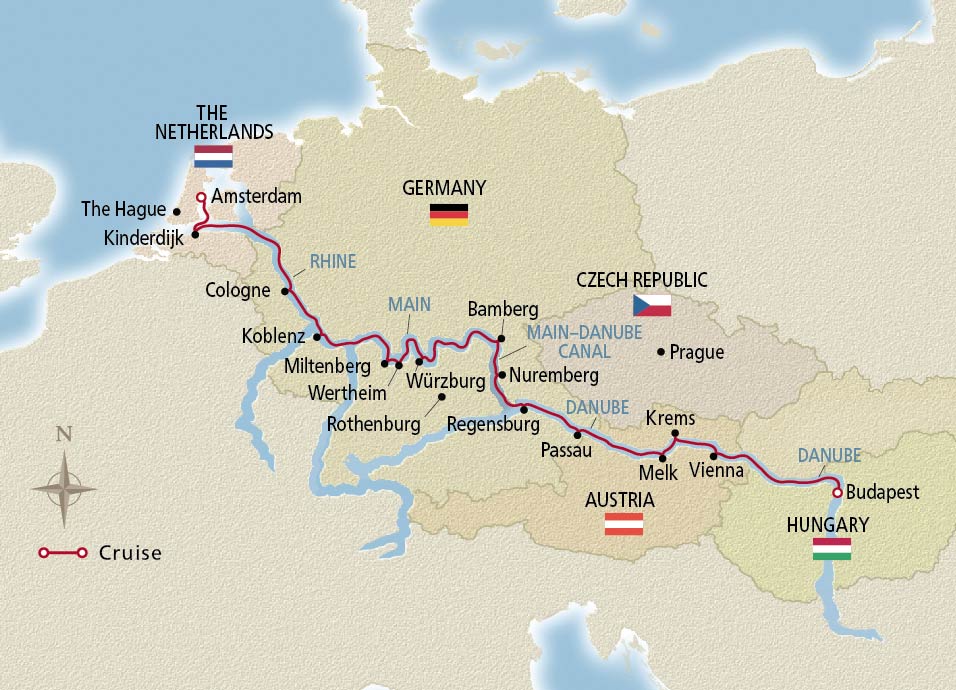<span>15 Day Viking River Cruise from Amsterdam to Budapest 2024</span>