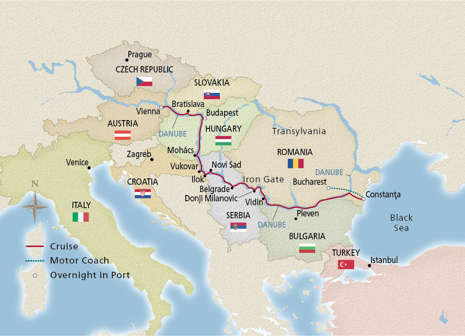 <span>17 Day Viking River Cruise from Bucharest to Vienna 2024</span>