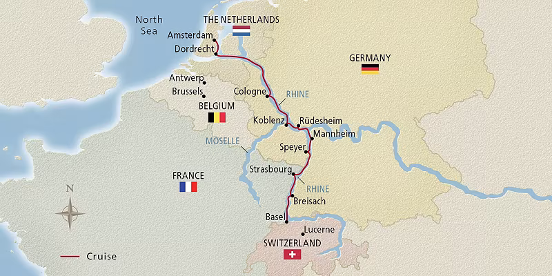 8 Day Viking River Cruise from Amsterdam to Basel 2026 - 