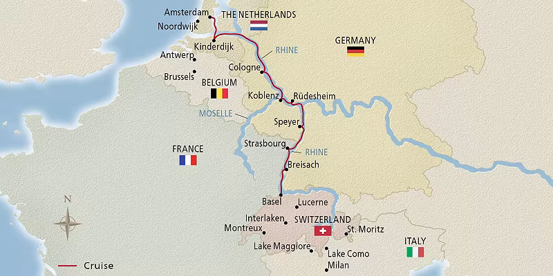 8 Day Viking River Cruise from Amsterdam to Basel 2027 - 