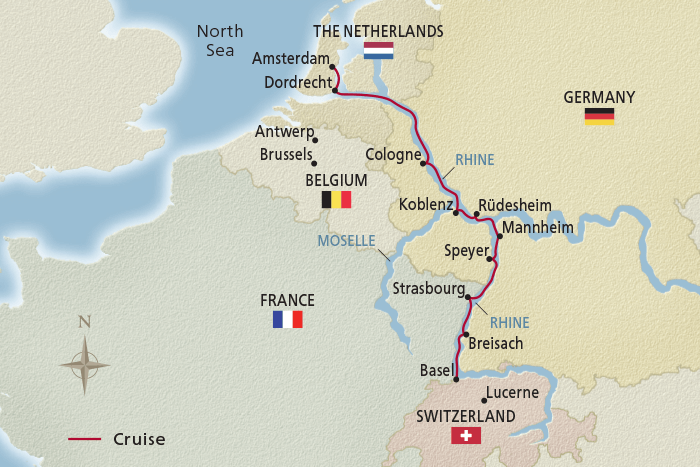 8 Day Viking River Cruise from Amsterdam to Basel 2028 - 
