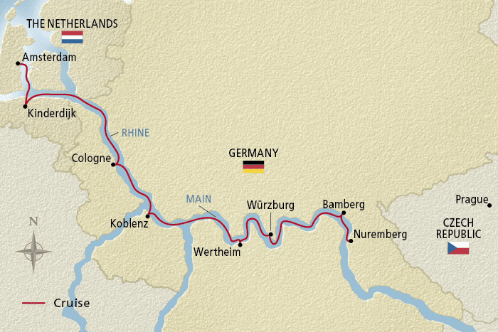 8 Day Viking River Cruise from Amsterdam to Nuremberg 2026 - 