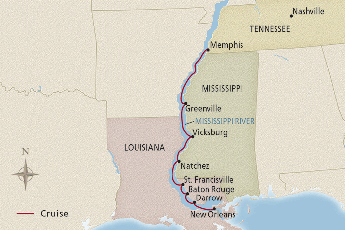 8 Day Viking River Cruise from New Orleans to Memphis 2028 - 