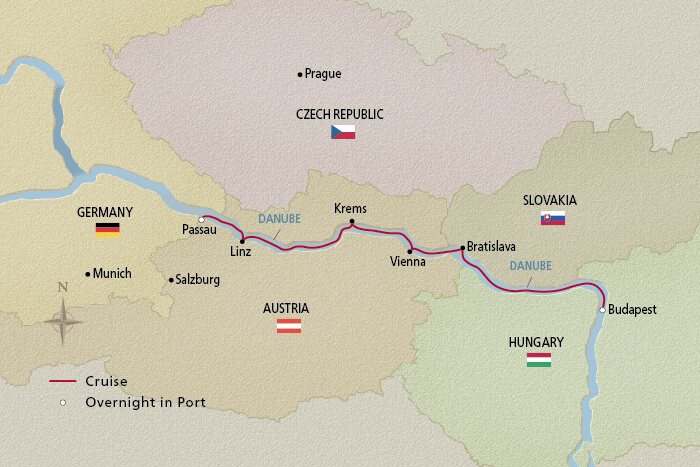 <span>8 Day Viking River Cruise from Passau to Budapest 2026</span>