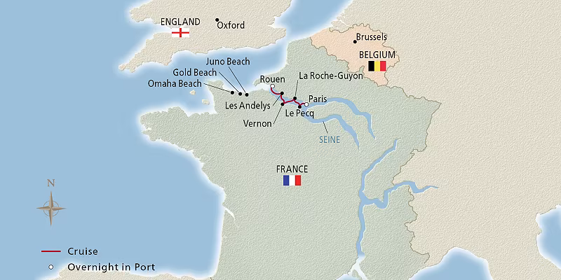 8 Day Viking River Cruise from Roundtrip Paris 2027 - 